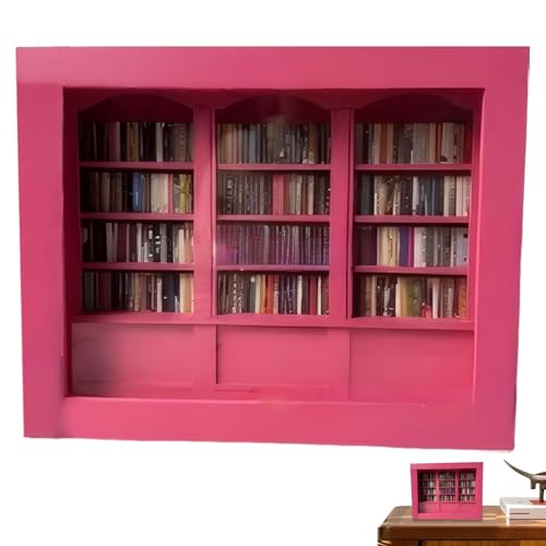 Generisch Angst-Bücherregal-Ornament, Angst-Bücherregal, schütteln Sie Ihre Angst Weg, Miniatur-Bücherboxen, Vitrine, künstliche Bücher aus zur Dekoration, mit 200 -NI-Büchern Generisch Angst-Bücherregal-Ornament, Angst-Bücherregal, schütteln Sie Ihre Angst Weg, Miniatur-Bücherboxen, Vitrine, künstliche Bücher aus zur Dekoration, mit 200 -NI-Büchern von Generisch