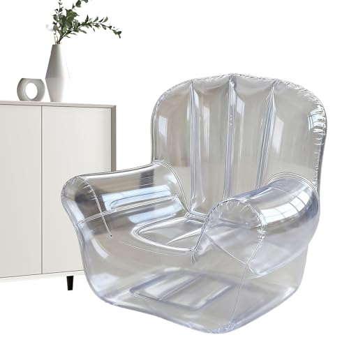 Generisch Aufblasbare Stühle Für Erwachsene | Möbel Aufblasbarer Sitz Hocker,Gartenstuhl Für Rasen Pool Balkon Schlafzimmer Wohnzimmer von Generisch
