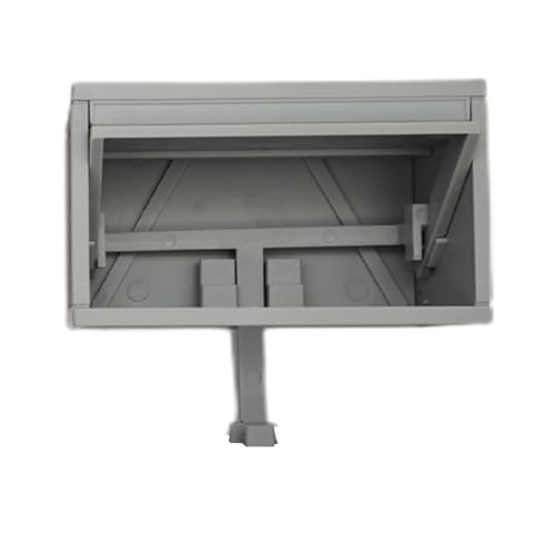 Generisch Autogarage Schlüsselhalter mit öffnender Tür, 3D Schlüsselhalter Wandhalterung, interaktive Lösung für Autoschlüssel, ideal für Autoenthusiasten (10,7x5,5x6,5 cm) von Generisch
