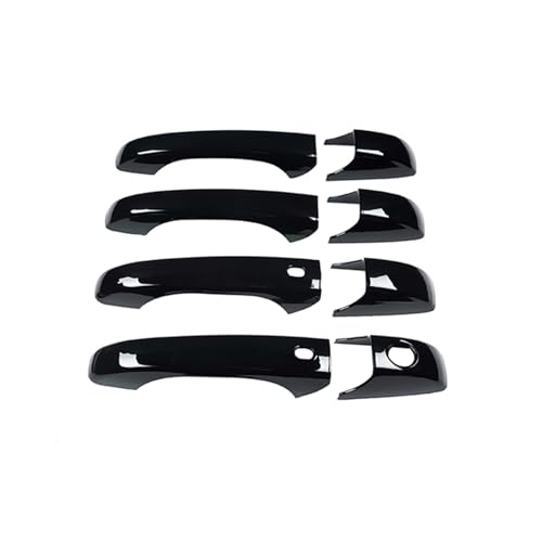 Generisch Autotürgriff Für Chrysler für Town für Country 2008-2016 Auto Außentürgriffe Abdeckkappe Aufkleber Dekoration Teile(1) von Generisch