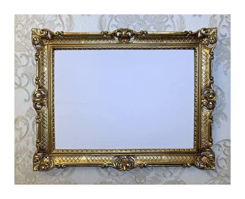 Generisch BILDERRAHMEN Barock Gold 50x70 cm Prunk Rahmen Antik Fotorahmen 70x90 cm Gemälde Rahmen hochzeitsrahmen Werbetafel 58R von Generisch