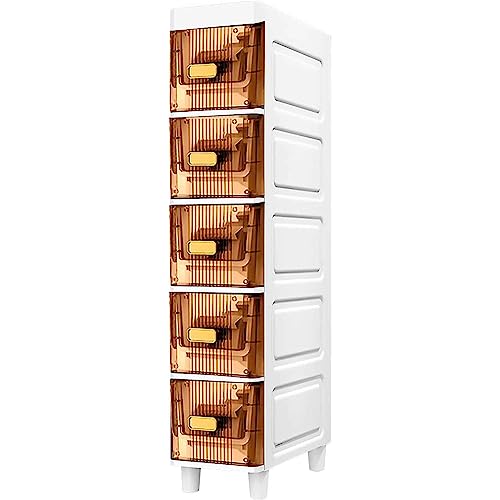 Generisch Badezimmer Armadietto da Pavimento, Mobile Portaoggetti Verticale, Sottile e Alto per Carta Igienica, Grande Capacità, Design Compatto per Spazio Ridotto von Generisch
