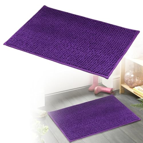 Generisch Badezimmerteppich rutschfeste, Teppich Badezimmer, Badematte Weich Badteppich Saugfähige Badvorleger Waschbar Duschvorleger für Badezimmer 50 x 80 cm Generisch Badezimmerteppich rutschfeste, Teppich Badezimmer, Badematte Weich Badteppich Saugfähige Badvorleger Waschbar Duschvorleger für Badezimmer 50 x 80 cm von Generisch