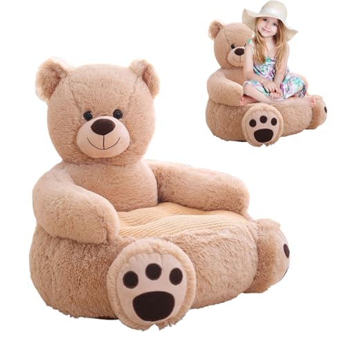 Generisch Bärenstuhl | Bärenform Kinderstuhl Sitzmöbel | Flauschiger Sessel Sofa Für Kinder Lernsitz Mädchen Generisch Bärenstuhl | Bärenform Kinderstuhl Sitzmöbel | Flauschiger Sessel Sofa Für Kinder Lernsitz Mädchen von Generisch