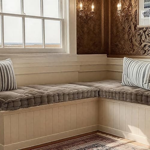 Generisch Bankkissen für Innenmöbel 80x40 100x40 120x40 140x40 140x50,10cm Bankauflage Sitzpolster Sitzkissen Outdoor Mit Griff, Sitzauflage Stuhlkissen für Fensterbank Gartenbank,Gelb,150x60cm Generisch Bankkissen für Innenmöbel 80x40 100x40 120x40 140x40 140x50,10cm Bankauflage Sitzpolster Sitzkissen Outdoor Mit Griff, Sitzauflage Stuhlkissen für Fensterbank Gartenbank,Gelb,150x60cm von Generisch