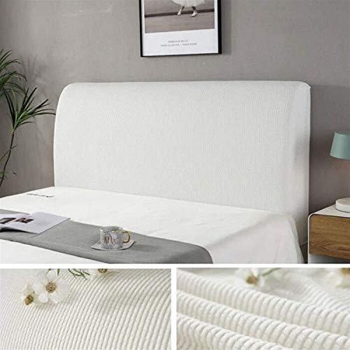 Generisch Bezug Hussen Bett Kopfteil Bettkopfteil Hussen Kopfteilbezug Staubdicht Gesteppt Einfarbig Verdicken Baumwolle Kopfbedeckungen Kopfende (AA) von Generisch