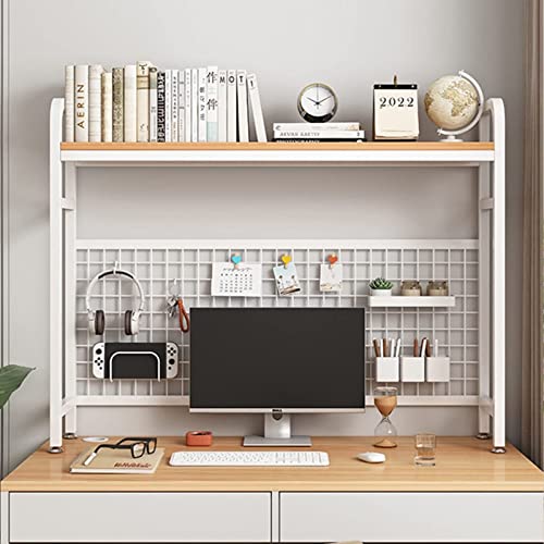 Generisch Bücherregal 2 Ebenen Büro-Schreibtisch-Organizer, industrielles Desktop-Bücherregal, Schreibtisch-Bücherregal von Generisch