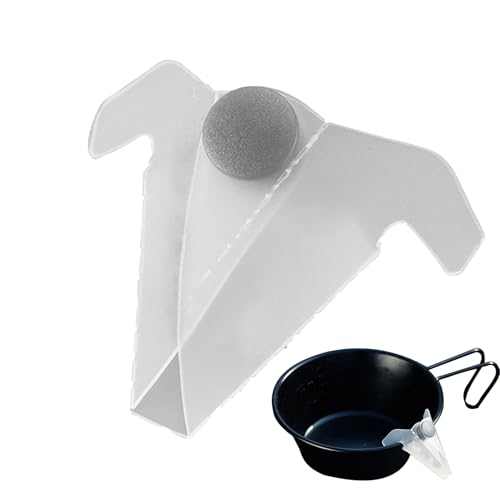 Generisch Campingschale - Kaffee -Tropfausstrich | Entwässerungsmund | Drain Spout Guide Düse | Lebensmittelqualität Silicon Bowls | Campingaccessoires, Lebensmittelqualität verlängerte Mundumleitun von Generisch