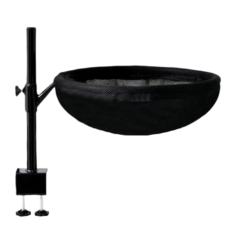 Generisch Cat Desk Bed, Table Mounted Cat Hammock, 15.75x15.72x15.35 Inches Convenient Compact Removable Washable Cover, Sturdy Modern Design, Ideal for Home Work Desktop Game Tables von Generisch
