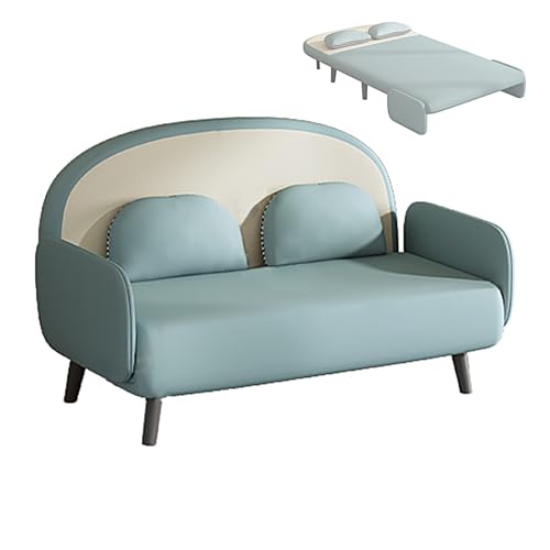 Generisch Chaiselongue Sofa mit Schlaffunktion, Verstellbare Rückenlehne, Klappbar, Gästebett, Tragfähigkeit 250KG, 195x120x26cm von Generisch