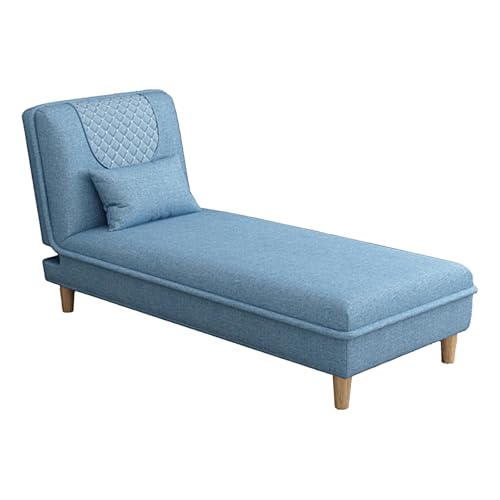 Generisch Chaiselongue Sofa mit Schlaffunktion - Klappbar, 3-stufig verstellbare Rückenlehne, multifunktional für Büros und kleine Wohnungen von Generisch