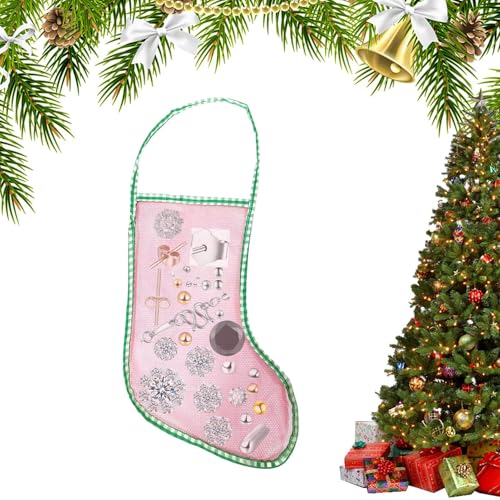 Generisch Christbaumbehälter Set Mesh | Weihnachtsstrumpf Gut Beutel - Festlicher Beutel Für Süßigkeiten Snacks Partys Zu Hause Versammlung Generisch Christbaumbehälter Set Mesh | Weihnachtsstrumpf Gut Beutel - Festlicher Beutel Für Süßigkeiten Snacks Partys Zu Hause Versammlung von Generisch