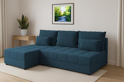 Generisch Couchgarnitur Eckcouch CARIM PIK L-Form, Kronos 05 Schlaffunktion, Bettkasten Generisch Couchgarnitur Eckcouch CARIM PIK L-Form, Kronos 05 Schlaffunktion, Bettkasten von Generisch