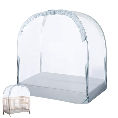 Generisch Crib Extender-Bett Beschützer, Pop-up-Netz | Sichere Krippenabdeckung für Kleinkind -Fluchtprävention und Belüftung, tragbares Schlafnetz für Reisebildzimmer Nickerchen Nicker Generisch Crib Extender-Bett Beschützer, Pop-up-Netz | Sichere Krippenabdeckung für Kleinkind -Fluchtprävention und Belüftung, tragbares Schlafnetz für Reisebildzimmer Nickerchen Nicker von Generisch