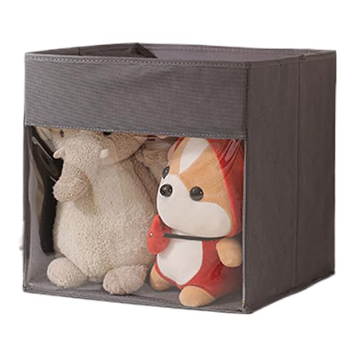 Generisch Cube Organizer Bins, Foldable Storage Box with Handles, Space Saving Fabric Containers for Toys Clothes, 12.99x12.99x12.99 Inches for Use in Pantry, Nursery, Closet von Generisch