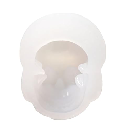 Generisch DIY Harz Kerzen putz 3D Schädel Silikon Form Epoxidharz Halloween Dekoration Ornament Werkzeuge Handgemachtes Handwerk Gieß Form von Generisch