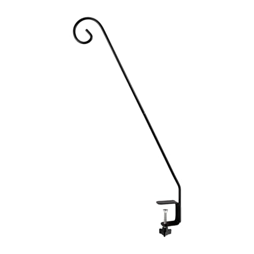 Generisch Deck Haken - Haken für Vogelfutterspender für Balkon- und Terrassengeländer | 81 cm Outdoor Garten Futterkorb Halter Für Windspiel Blumentopf von Generisch
