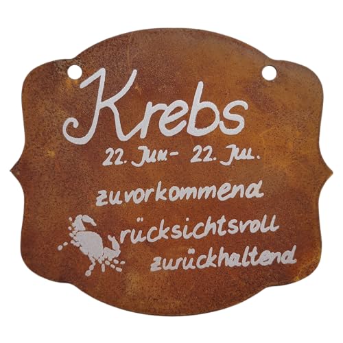 Generisch Deko Figur Edelrost Rost Metall Wand Schild Sternzeichen Tafel Gartendeko Krebs Generisch Deko Figur Edelrost Rost Metall Wand Schild Sternzeichen Tafel Gartendeko Krebs von Generisch