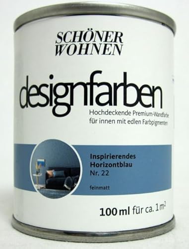 Designfarbe Inspirierendes Horizontblau Nr.22 100 ml Designfarbe Inspirierendes Horizontblau Nr.22 100 ml von Generisch