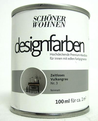 Generisch Designfarbe Zeitloses Vulkangrau Nr.3 100 ml von Generisch