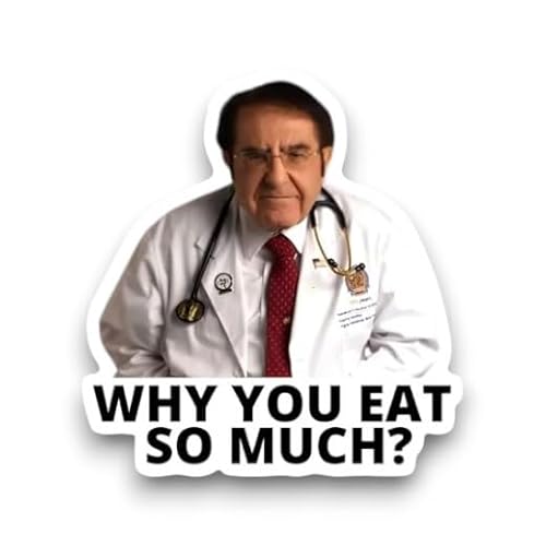 Generisch Dr. Nowzaradan Lustige Kühlschrankmagneten: Bringen Sie Humor in Ihre Küche mit Sprüchen aus 'My 600lb Life'! (SO Much) von Generisch