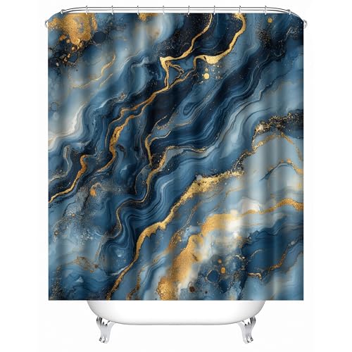 Generisch Duschvorhang Anti Schimmel 120x180 cm 3D Motiv Wasserdicht Shower Curtain Marmor Textur Kunst Abstrakt Badewanne Vorhang Polyester mit 12 Haken Generisch Duschvorhang Anti Schimmel 120x180 cm 3D Motiv Wasserdicht Shower Curtain Marmor Textur Kunst Abstrakt Badewanne Vorhang Polyester mit 12 Haken von Generisch
