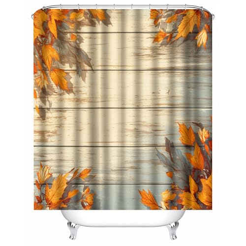 Generisch Duschvorhang Wasserdichter 180x200 cm Blätter Pflanzen Holz Material Duschvorhang Waschbar Schnelltrocknender Stoff Polyester Badewanne Vorhang mit 12 Duschvorhängeringen Generisch Duschvorhang Wasserdichter 180x200 cm Blätter Pflanzen Holz Material Duschvorhang Waschbar Schnelltrocknender Stoff Polyester Badewanne Vorhang mit 12 Duschvorhängeringen von Generisch