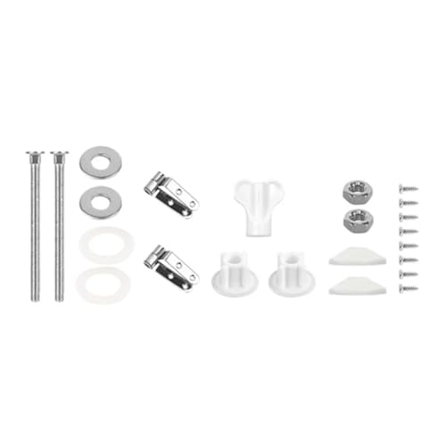 Generisch Edelstahl-Legierung Ersatz WC-Sitz Scharniere Universal Top Befestigung Scharnier Teile for Sitze Generisch Edelstahl-Legierung Ersatz WC-Sitz Scharniere Universal Top Befestigung Scharnier Teile for Sitze von Generisch