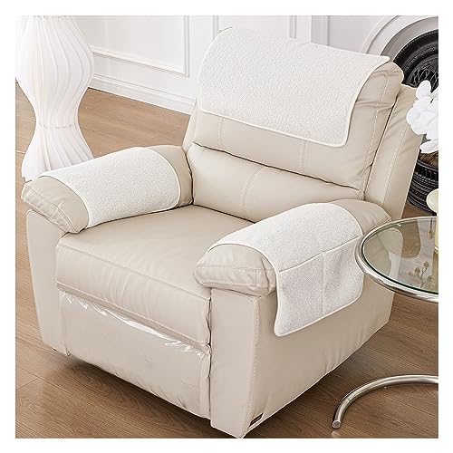 Generisch Elastic Recliner Chair Cover - Protective Armchair Throw for Reclining Sofa, Includes Armrest and Headrest Covers with Storage Bag, Fits 1/2/3 Seater Generisch Elastic Recliner Chair Cover - Protective Armchair Throw for Reclining Sofa, Includes Armrest and Headrest Covers with Storage Bag, Fits 1/2/3 Seater von Generisch