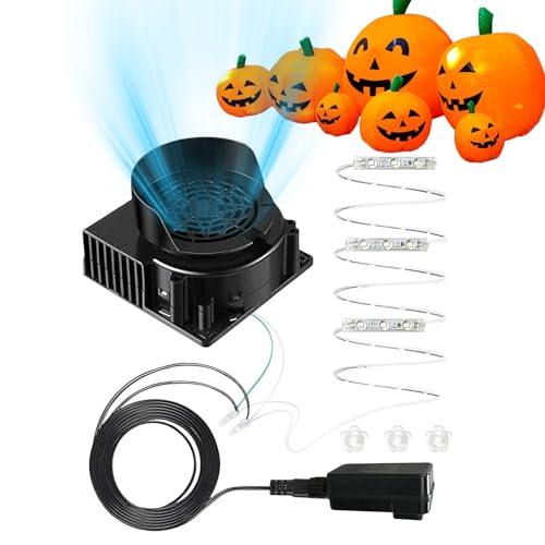 Generisch Ersatz Gebläse Für Aufblasbare | Ventilator Adapter Für Aufblasbares Mit 3 LED Lampen - Pumpe Zubehör Für Halloween Weihnachtszeit Feste Camping Garten Outdoor Generisch Ersatz Gebläse Für Aufblasbare | Ventilator Adapter Für Aufblasbares Mit 3 LED Lampen - Pumpe Zubehör Für Halloween Weihnachtszeit Feste Camping Garten Outdoor von Generisch