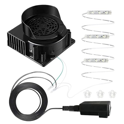 Generisch Ersatzgebläse Für Aufblasbares,Ventilator Adapter Für Aufblasbares Mit 3 LED Lampen | Tragbare Pumpe für Jahrmarkt Luftburg Camping Deko Garten Poolschwimmer Generisch Ersatzgebläse Für Aufblasbares,Ventilator Adapter Für Aufblasbares Mit 3 LED Lampen | Tragbare Pumpe für Jahrmarkt Luftburg Camping Deko Garten Poolschwimmer von Generisch