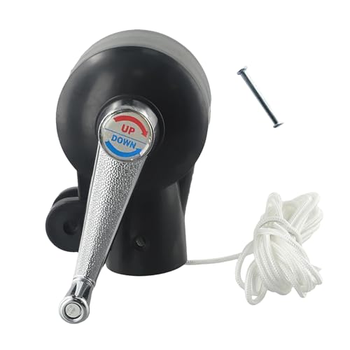 Generisch Ersatzkurbel Für Außenschirme - Schirm Kurbel Mit Zugseil,Antirutschgriff Ersatzteil Für Garten Pool von Generisch