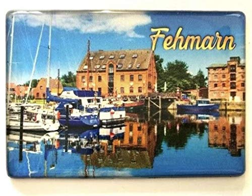 Generisch Fehmarn,Deutschland, Souvenir-Kühlschrankmagnet Fridge Magnet 281007 Reiseandenken von Generisch