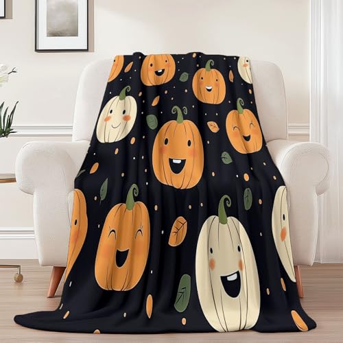 Generisch Flanell Kuscheldecke Cartoon Süß Kürbis Thema, Dunkelgrün Gelb Atmungsaktiv Leicht Überwurf für Sofa Camping Reisen Bett Raumdekoration - 220 x 240 cm Kuscheldecke Reißfestigkeit Generisch Flanell Kuscheldecke Cartoon Süß Kürbis Thema, Dunkelgrün Gelb Atmungsaktiv Leicht Überwurf für Sofa Camping Reisen Bett Raumdekoration - 220 x 240 cm Kuscheldecke Reißfestigkeit von Generisch