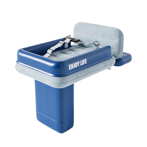 Generisch Flugzeug Bett Für Kleinkinder,Aufblasbares Kinderflugzeugbett - Klappbar Tragbar Weiche Baby Luftmatratze Für Flug Camping Auto Reise von Generisch