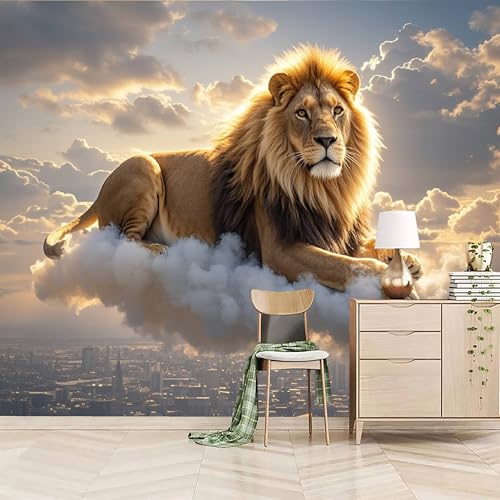 Generisch Foto Tapete LöweFototapete Premium Mysteriöse Fantasie 500x280cm Schnelle DIY Wandgestaltung Kreative Kopfteil Foto tapete Schlafzimmer Wohnzimmer Wanddeko Einfach Kleben Generisch Foto Tapete LöweFototapete Premium Mysteriöse Fantasie 500x280cm Schnelle DIY Wandgestaltung Kreative Kopfteil Foto tapete Schlafzimmer Wohnzimmer Wanddeko Einfach Kleben von Generisch