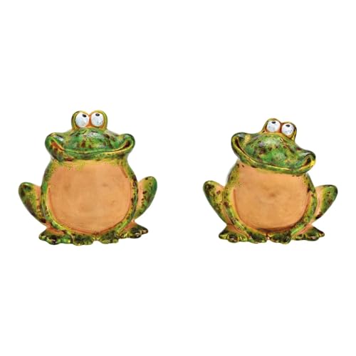 Generisch Frösche 2er Set Gartendekoration Garten Dekoration Teich 15cm Generisch Frösche 2er Set Gartendekoration Garten Dekoration Teich 15cm von Generisch