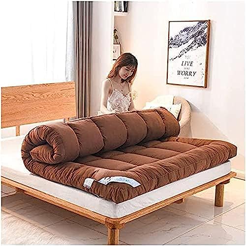 Generisch Futon Matratze - weiche tragbare Schlafmatratze für Camping, Faltbare Roll -up -Bodenliege -Bettsofa, ideal für einzelne oder doppelte Verwendung Generisch Futon Matratze - weiche tragbare Schlafmatratze für Camping, Faltbare Roll -up -Bodenliege -Bettsofa, ideal für einzelne oder doppelte Verwendung von Generisch