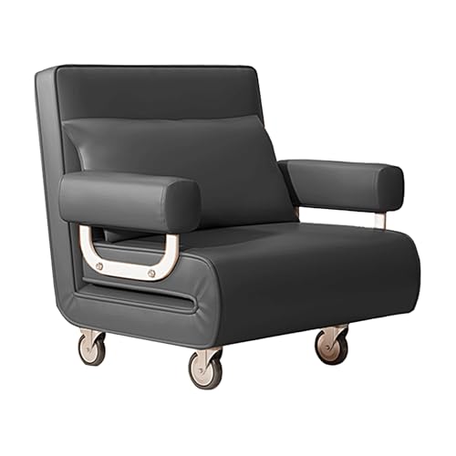 Generisch Gästebett Klappbar 6in1 mit Rädern, Sessel mit Schlaffunktion, Chaiselongue Sofa, 6-Stufig Verstellbare Rückenlehne für Zuhause und Büro Generisch Gästebett Klappbar 6in1 mit Rädern, Sessel mit Schlaffunktion, Chaiselongue Sofa, 6-Stufig Verstellbare Rückenlehne für Zuhause und Büro von Generisch