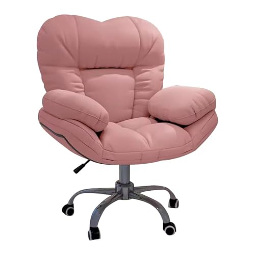 Generisch Gaming-Computerstuhl, Liegestuhl, Home-Office-Schreibtischstühle, Rückenlehnenlift, Lazy Sofa, Gaming-Stühle, Bequeme Büro-Schreibtischstühle, Sessel(Pink) von Generisch