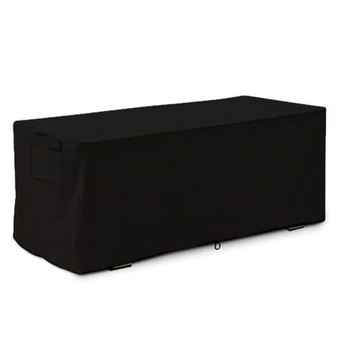 Generisch Garten Kissentruhe Kissenbox Abdeckung Auflagenbox Schutzhülle Gartenbox Abdeckplane Gartentruhe Schutzplane Abdeckhaube 100 Wasserdicht UV- Sowie Witterungsbeständig, 123x62x55/158x76x69cm Generisch Garten Kissentruhe Kissenbox Abdeckung Auflagenbox Schutzhülle Gartenbox Abdeckplane Gartentruhe Schutzplane Abdeckhaube 100 Wasserdicht UV- Sowie Witterungsbeständig, 123x62x55/158x76x69cm von Generisch