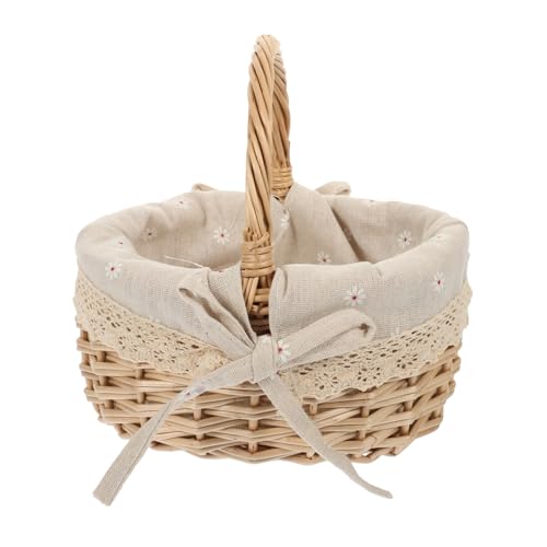 Generisch Geflochtener Blumenkorb Aufbewahrungskorb Gewobener Korb Handgewebter Picknickkorb Sammelkorb Für Blumen Picknickkorb Dessertkorb Handgewebter Korb Leinen Khaki Generisch Geflochtener Blumenkorb Aufbewahrungskorb Gewobener Korb Handgewebter Picknickkorb Sammelkorb Für Blumen Picknickkorb Dessertkorb Handgewebter Korb Leinen Khaki von Generisch