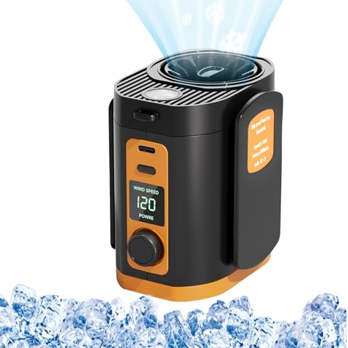 Generisch Gürtellüfter - Persönlicher Kühlender Hüftventilator Klippbar - 120 Stufen LED Taschenlampe für Zuhause Outdoor Camping Angeln Generisch Gürtellüfter - Persönlicher Kühlender Hüftventilator Klippbar - 120 Stufen LED Taschenlampe für Zuhause Outdoor Camping Angeln von Generisch