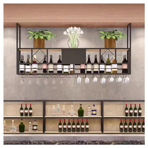 Generisch Hängender Stielglashalter, Kopfüber Hängender Dekorativer Weinglashalter, for Küche, Esszimmer, Hausbar Generisch Hängender Stielglashalter, Kopfüber Hängender Dekorativer Weinglashalter, for Küche, Esszimmer, Hausbar von Generisch