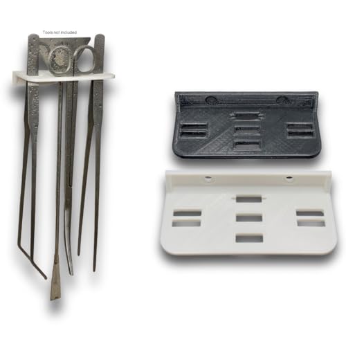 Halterung für Aquarium Werkzeug Scaping Tools Pinzette Schere (Weiß) von Generisch