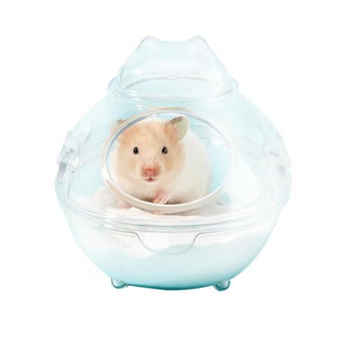 Generisch Hamster-Sandbad-Box, Hamster-Sandbad-Behälter,Transparenter Hamsterbad-Sandkasten in U-Boot-Form - Staubbadbehälter, waschbare Hamsterbadewanne für Badezimmer Generisch Hamster-Sandbad-Box, Hamster-Sandbad-Behälter,Transparenter Hamsterbad-Sandkasten in U-Boot-Form - Staubbadbehälter, waschbare Hamsterbadewanne für Badezimmer von Generisch