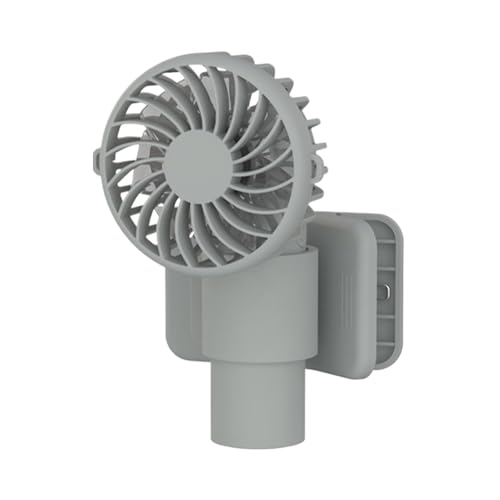 Generisch Handheld Cooling Fan, Umbrella Clamp-On Fan, Rechargeable USB Charging, Three Wind Speeds, Compact Electronic Device, Perfect for Stroller and Camping Use, 1 Pieces von Generisch