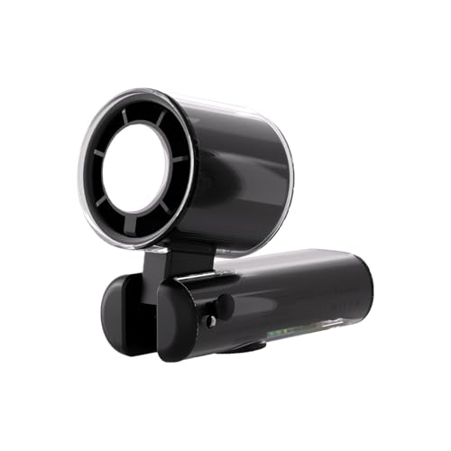 Generisch Handheld -Lüfter - persönlicher Lüfter mit farbenfrohen Lichtern | Mini USB wiederaufladbare Fans | Digitales Display Hot Weather Fans mit 199 Windmodi für Mädchen Jugendliche von Generisch