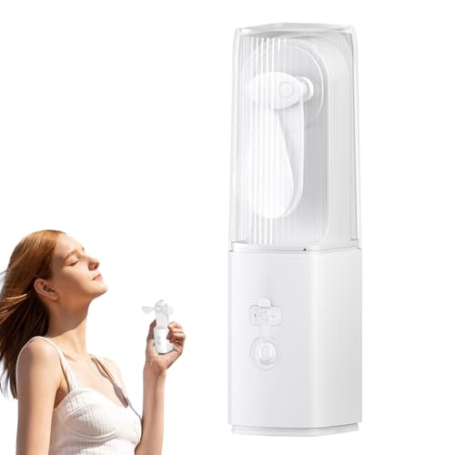 Generisch Handheld Portable Fans | USB Wiederaufladbarer Tragbarer Ventilator Mit Taschenlampe,Multifunktionales Kühlgerät Für Auto Büro Reisen Camping Unterricht Alltag Generisch Handheld Portable Fans | USB Wiederaufladbarer Tragbarer Ventilator Mit Taschenlampe,Multifunktionales Kühlgerät Für Auto Büro Reisen Camping Unterricht Alltag von Generisch
