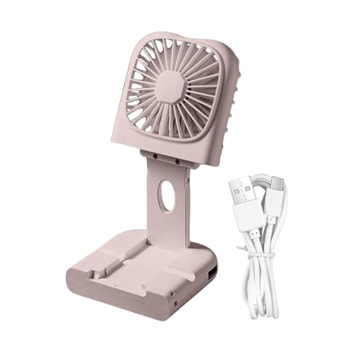 Generisch Handventilator Mit Wiederaufladbarem Akku | Klappbares Tragbares Handyhalter Design Handlüfter - Outdoor Kühlgerät Für Wandern Büro Sport & Einkaufen Generisch Handventilator Mit Wiederaufladbarem Akku | Klappbares Tragbares Handyhalter Design Handlüfter - Outdoor Kühlgerät Für Wandern Büro Sport & Einkaufen von Generisch